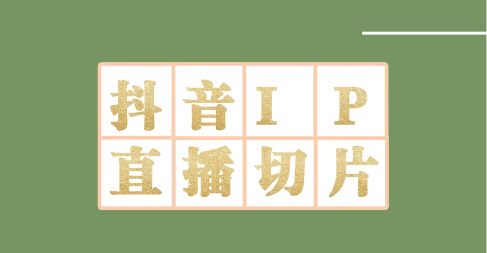 【副业项目4441-2期】外面收费1980的抖音明星直播切片玩法，一天收入四位数，超详细教程-盈途副业网