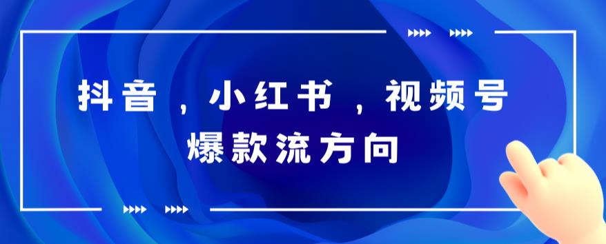 【副业项目6104期】抖音，小红书，视频号爆款流视频制作，简单制作掌握流量密码-盈途副业网