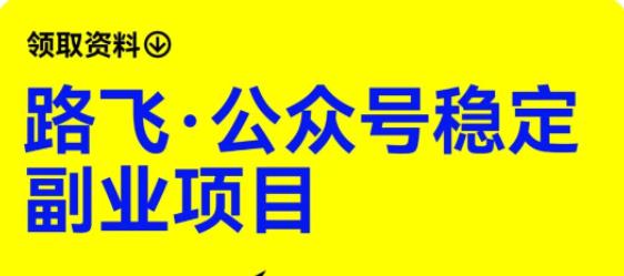 【副业项目6237期】路飞·公众号稳定副业项目，你只要无脑去推广，粉丝和收入，自然就来了-盈途副业网